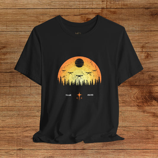 Camiseta unisex de estilo suave Drone 1