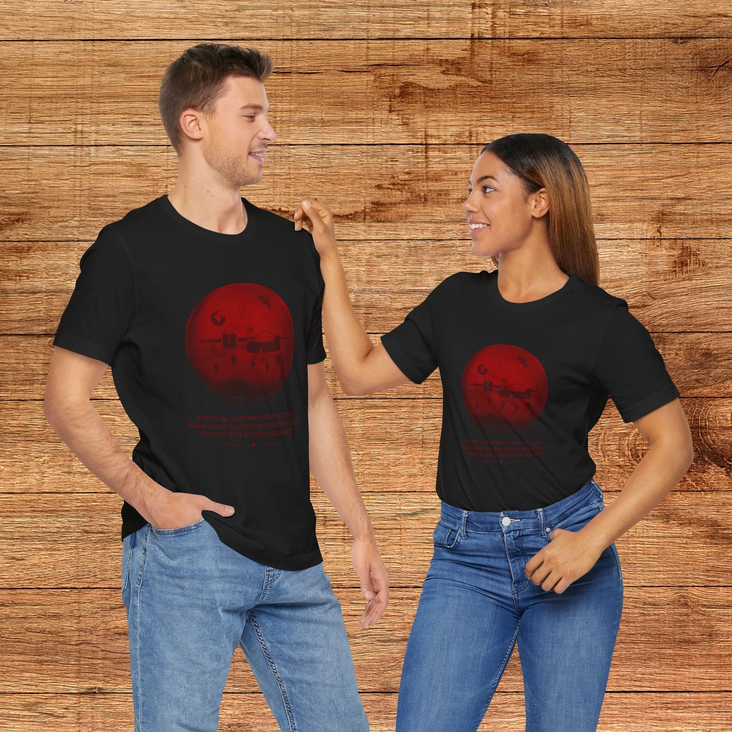 Camiseta unisex suave Mars 1