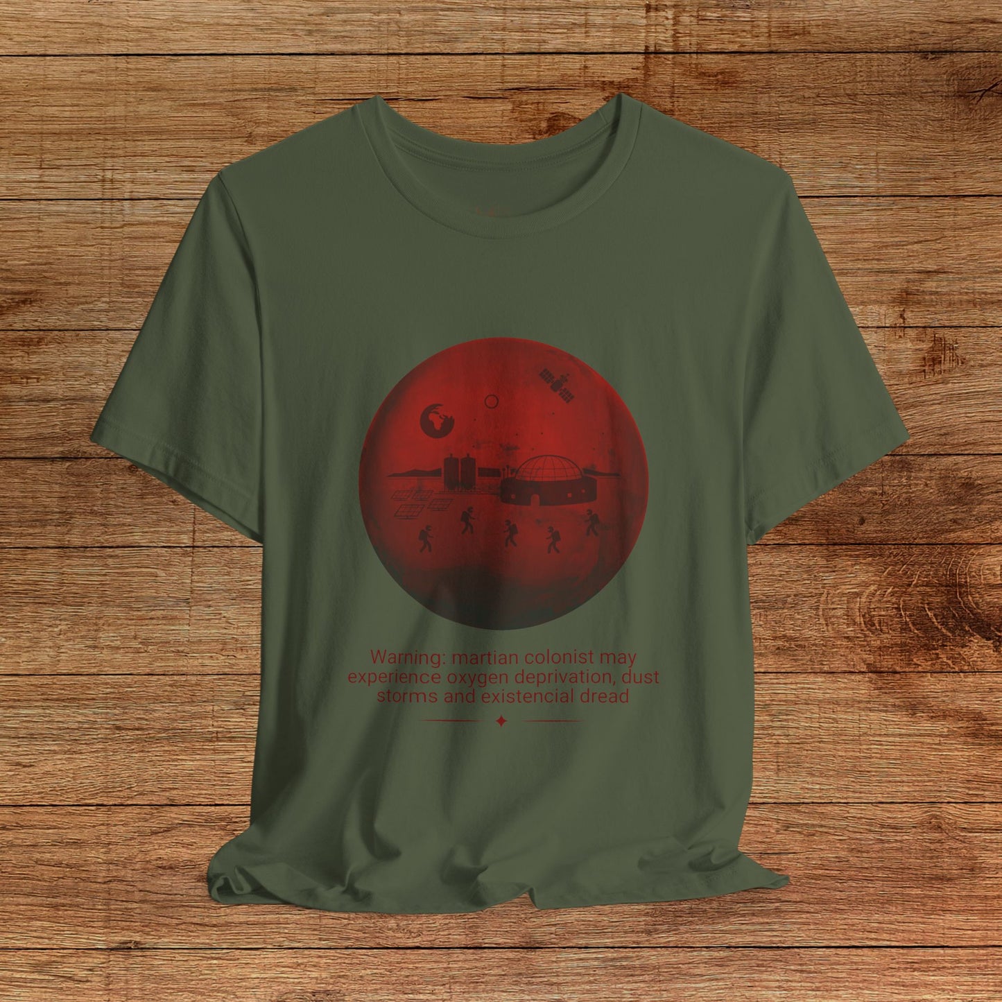 Camiseta unisex suave Mars 1