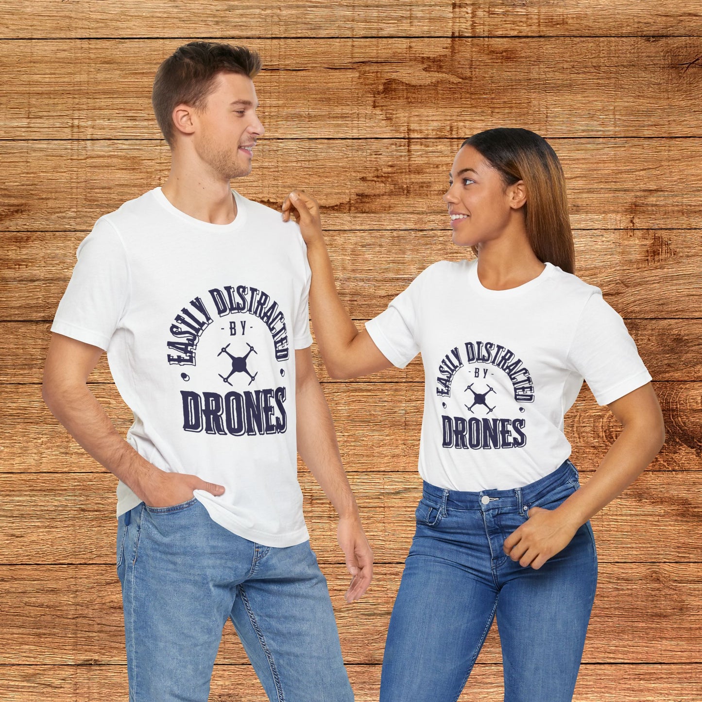 Camiseta unisex de estilo suave Drone 3