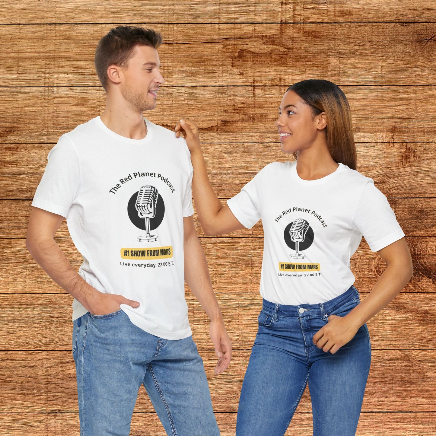 Camiseta unisex suave Mars 3