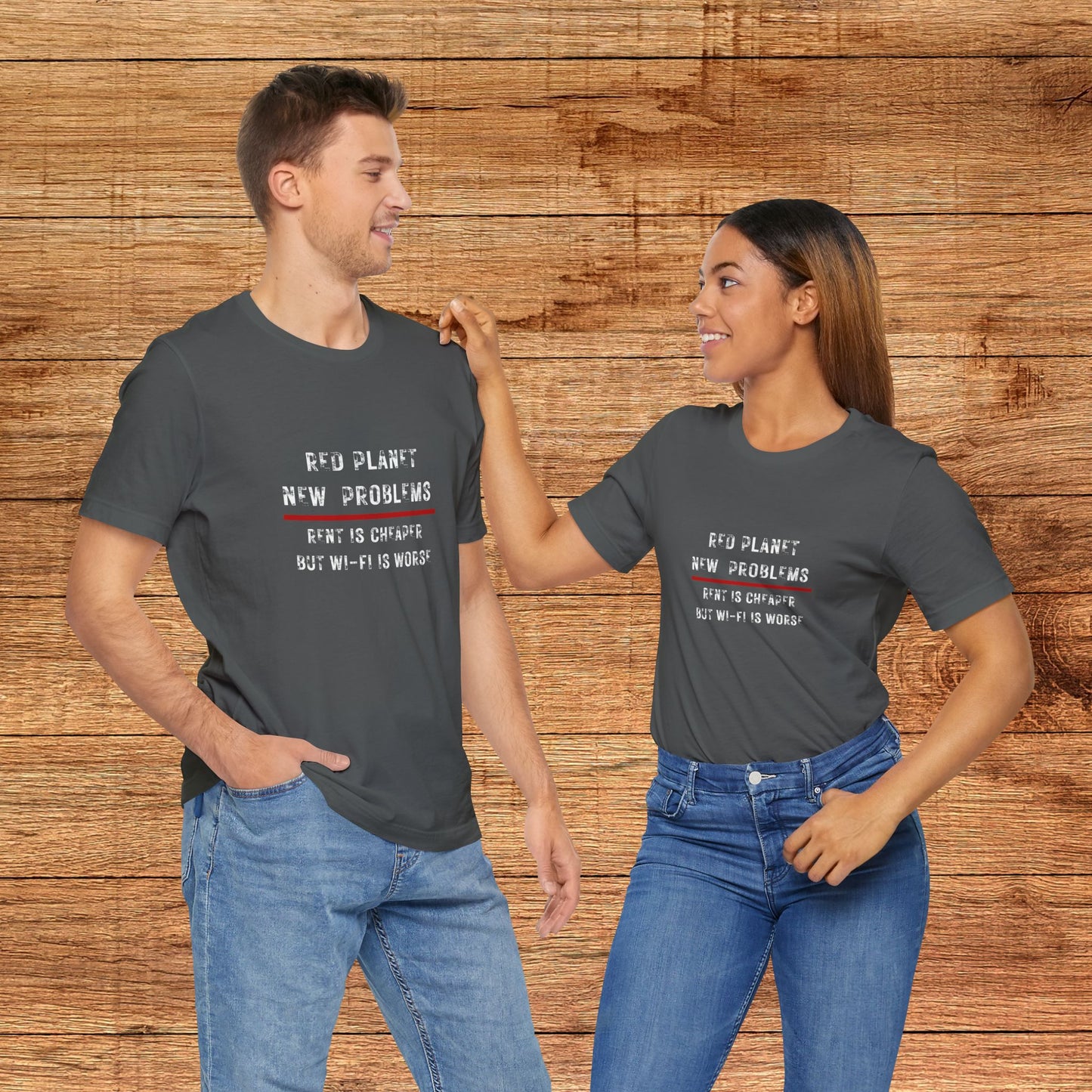 Camiseta unisex suave Mars 7