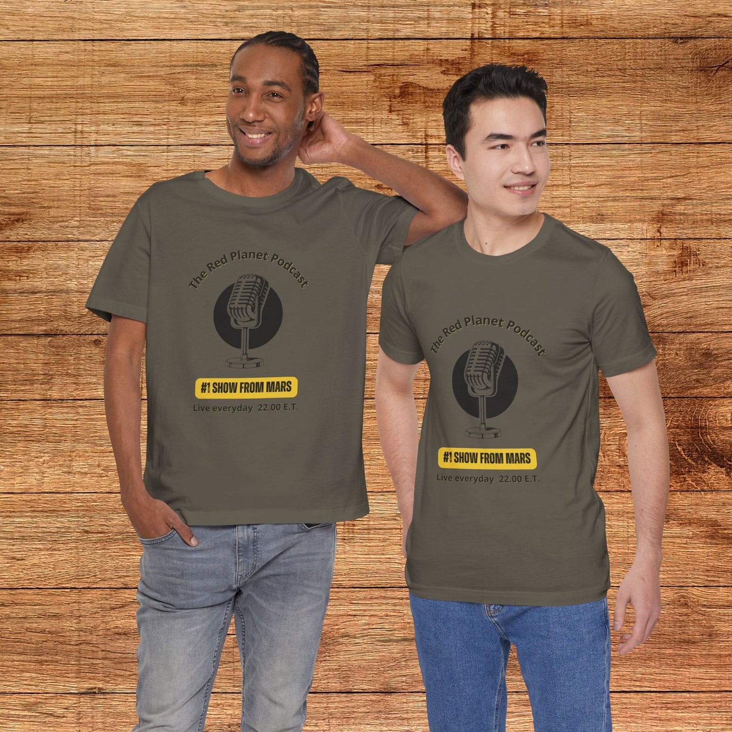 Camiseta unisex suave Mars 3
