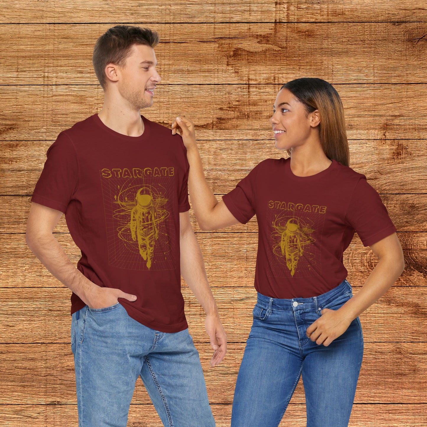 Camiseta unisex suave de astronauta 1